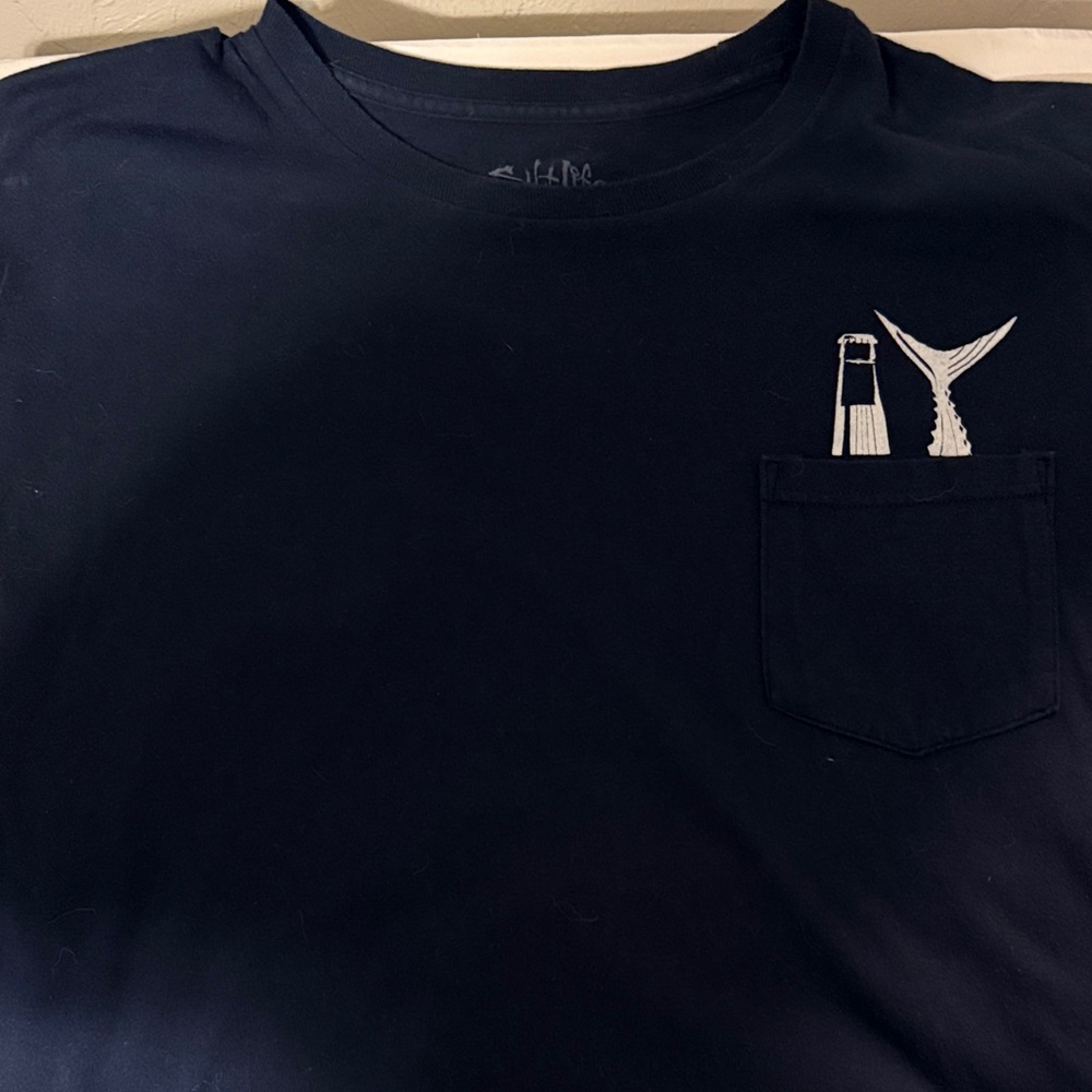 Salt Life Dark Blue Cotton Tee